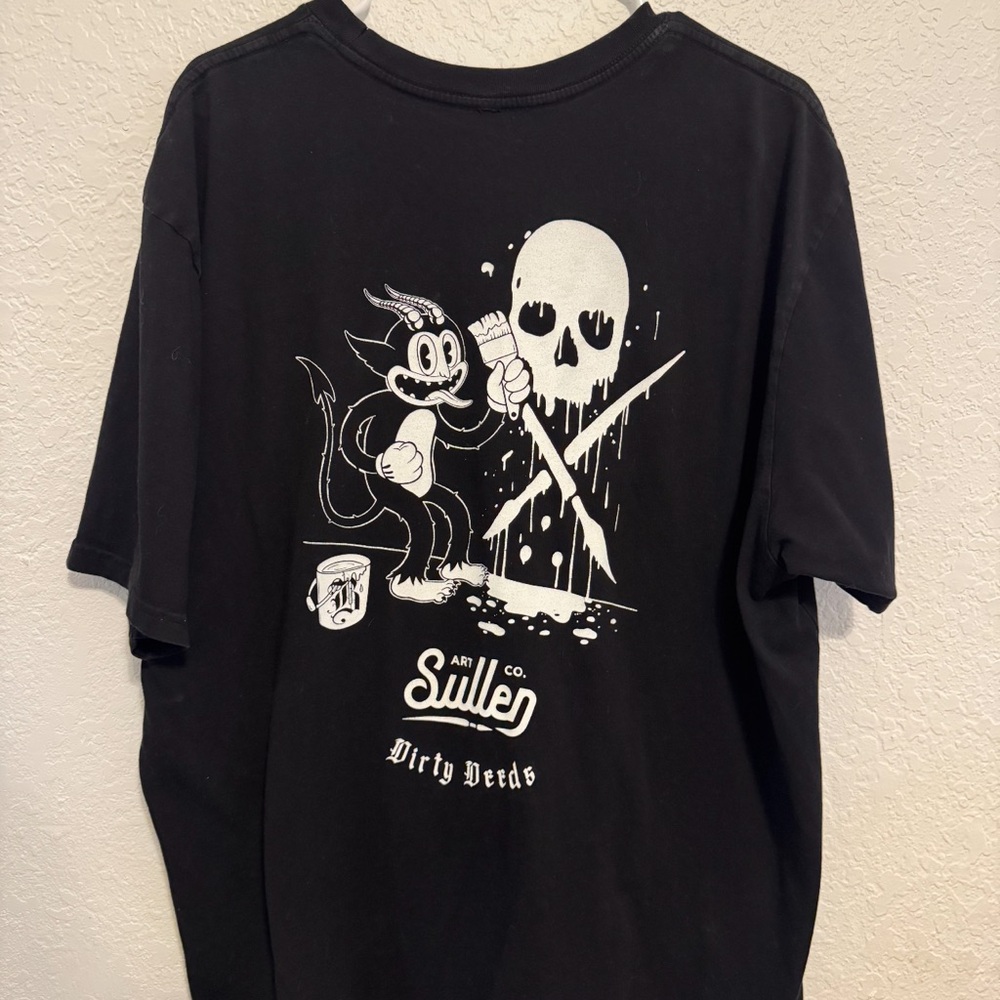 Sullen Art Co. Black Graphic T-Shirt